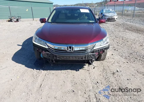 2017 Honda Accord Ex-L V6 из США, поврежденный, VIN 1HGCR3F85HA011035